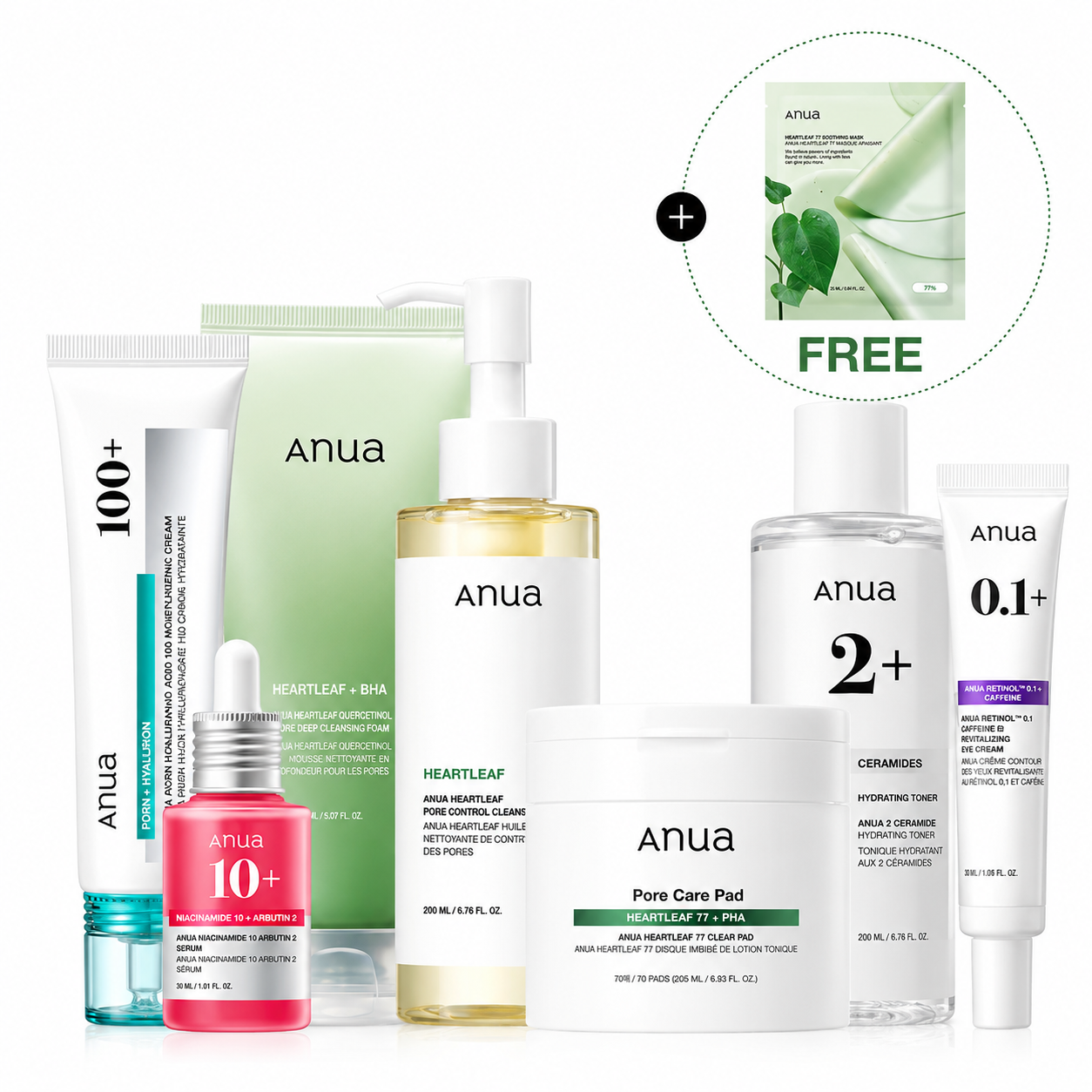 ANUA 7-Day Pore-refine Routine Set