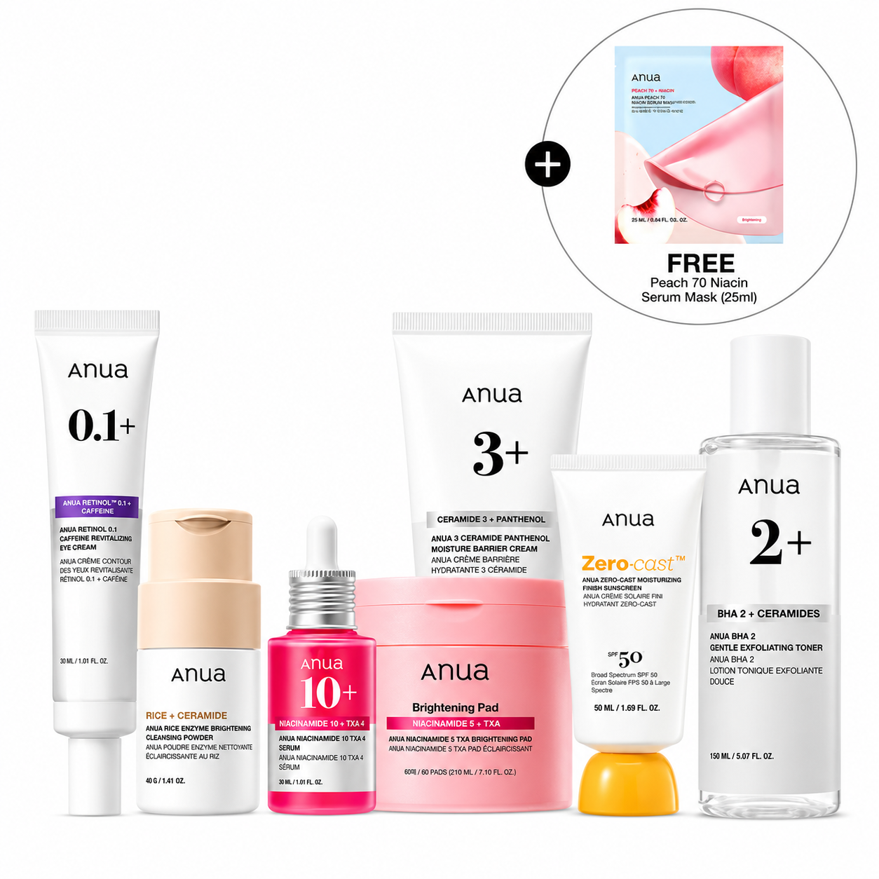 ANUA 7-Day Dark Spot Routine Set