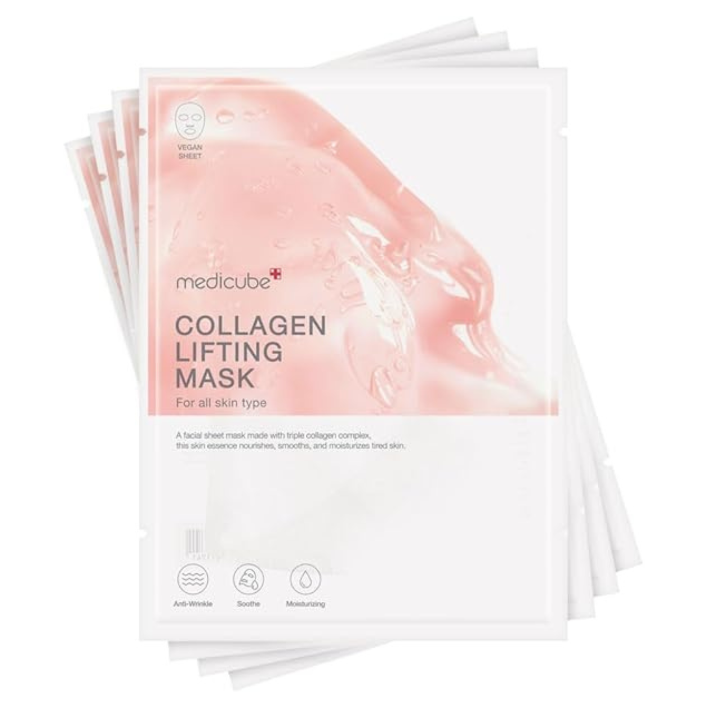 MEDICUBE Collagen Lifting Mask - 4 pc 108 g