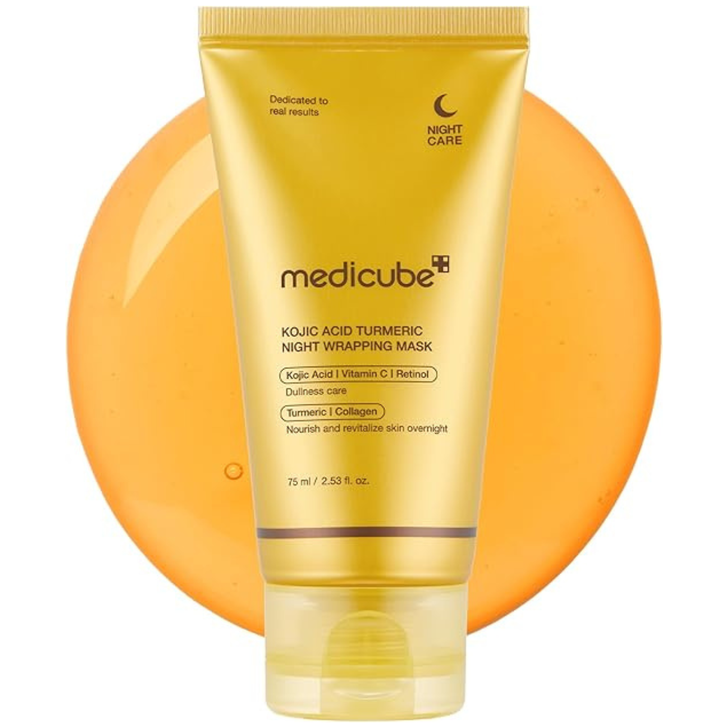 MEDICUBE Kojic Acid Turmeric Night Wrapping Mask 75 g