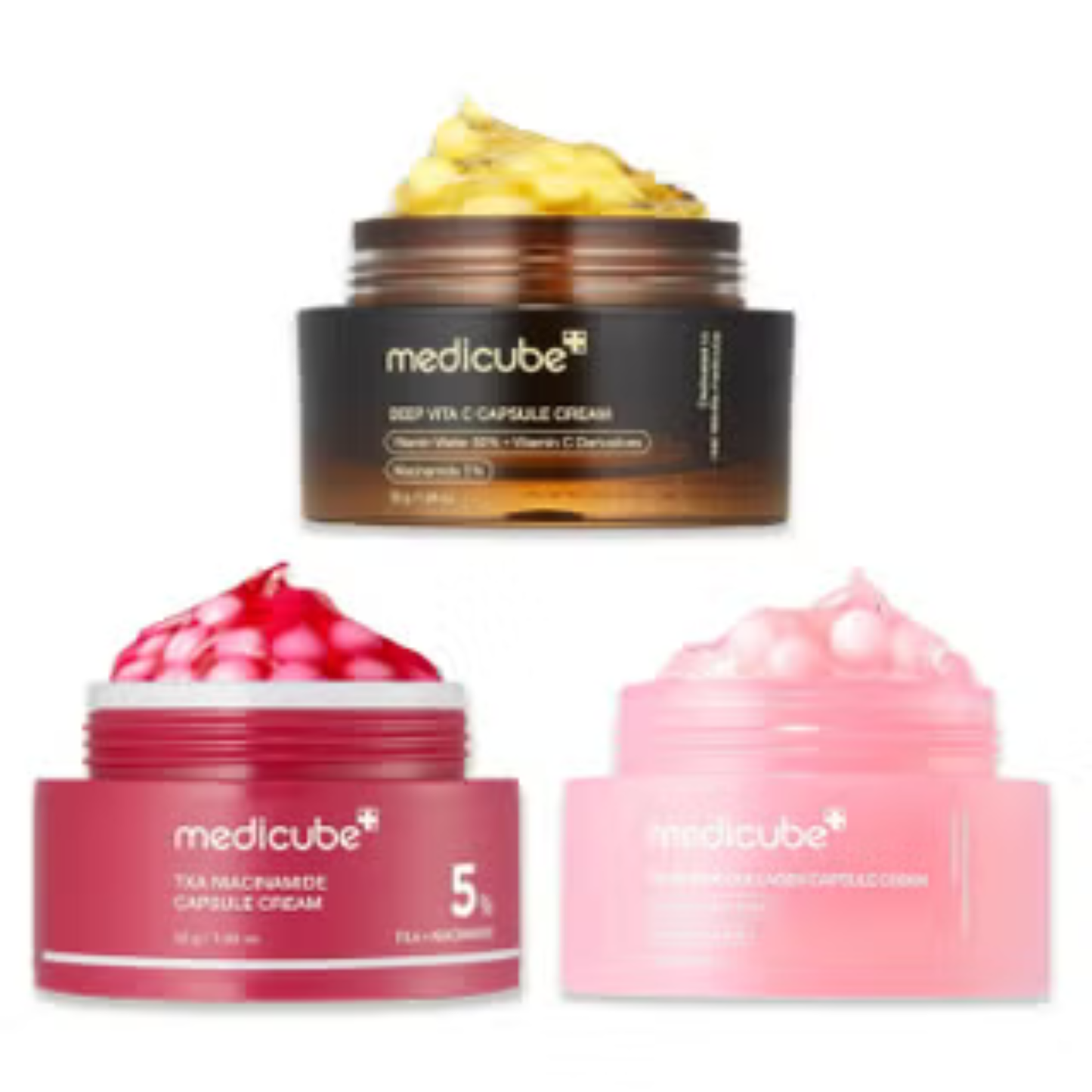 MEDICUBE Capsule Cream Trio 165 g