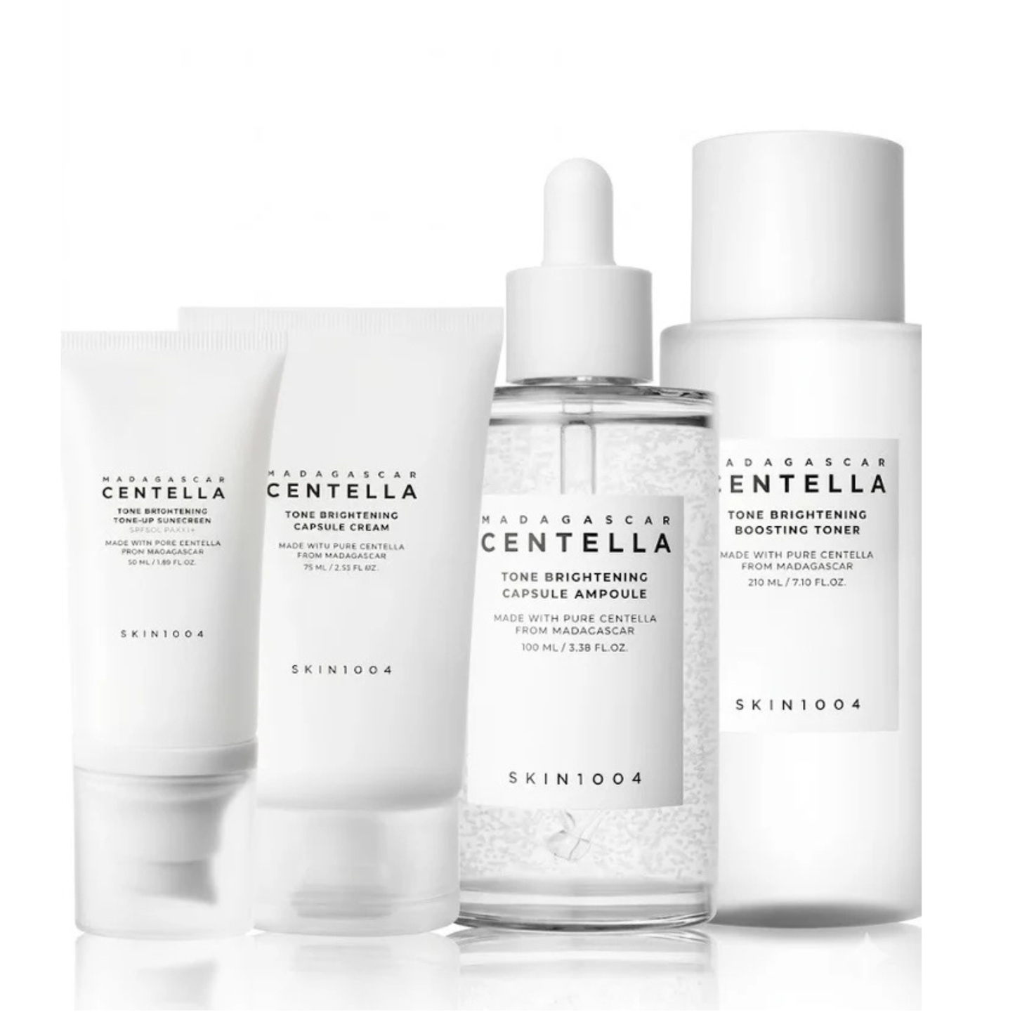 SKIN1004 Madagascar Centella Tone Brightening Bundle(4-Steps)