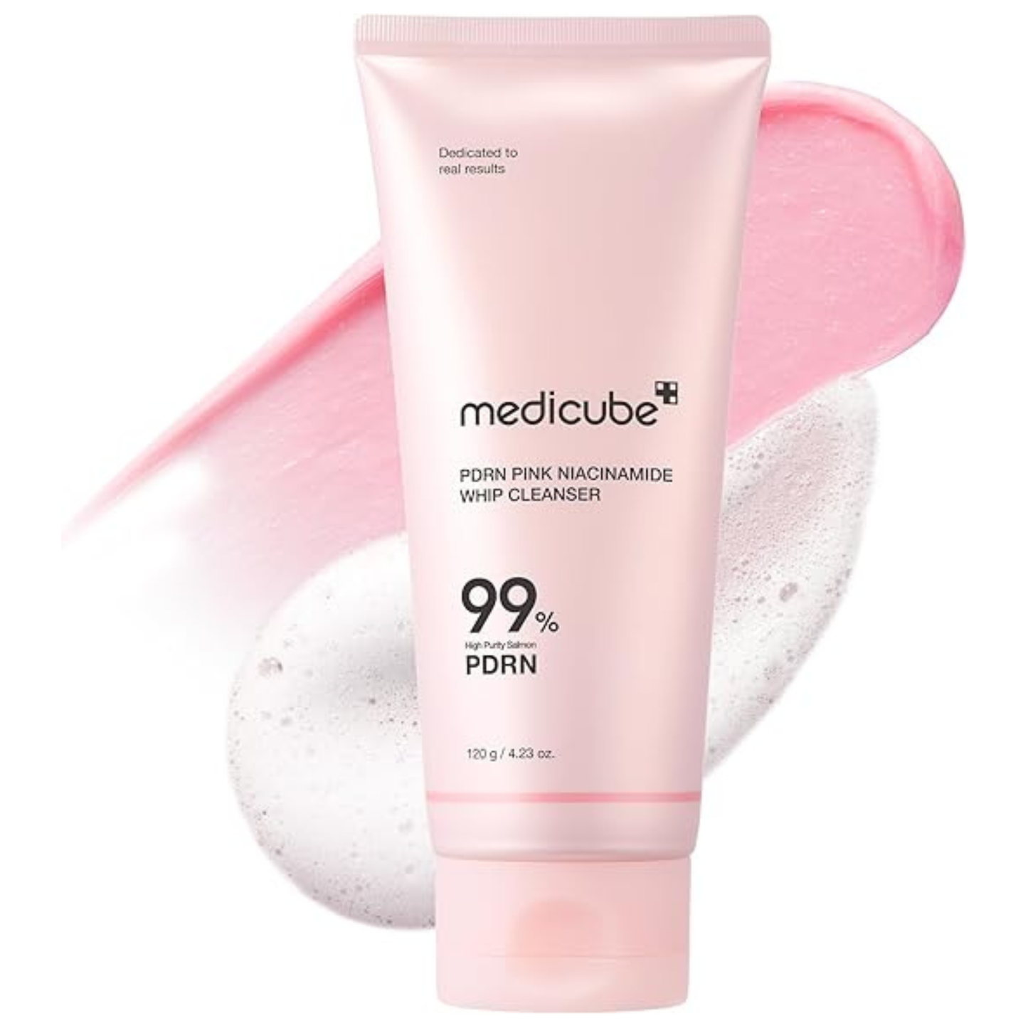 MEDICUBE PDRN Pink Niacinamide Whip Cleanser 99%