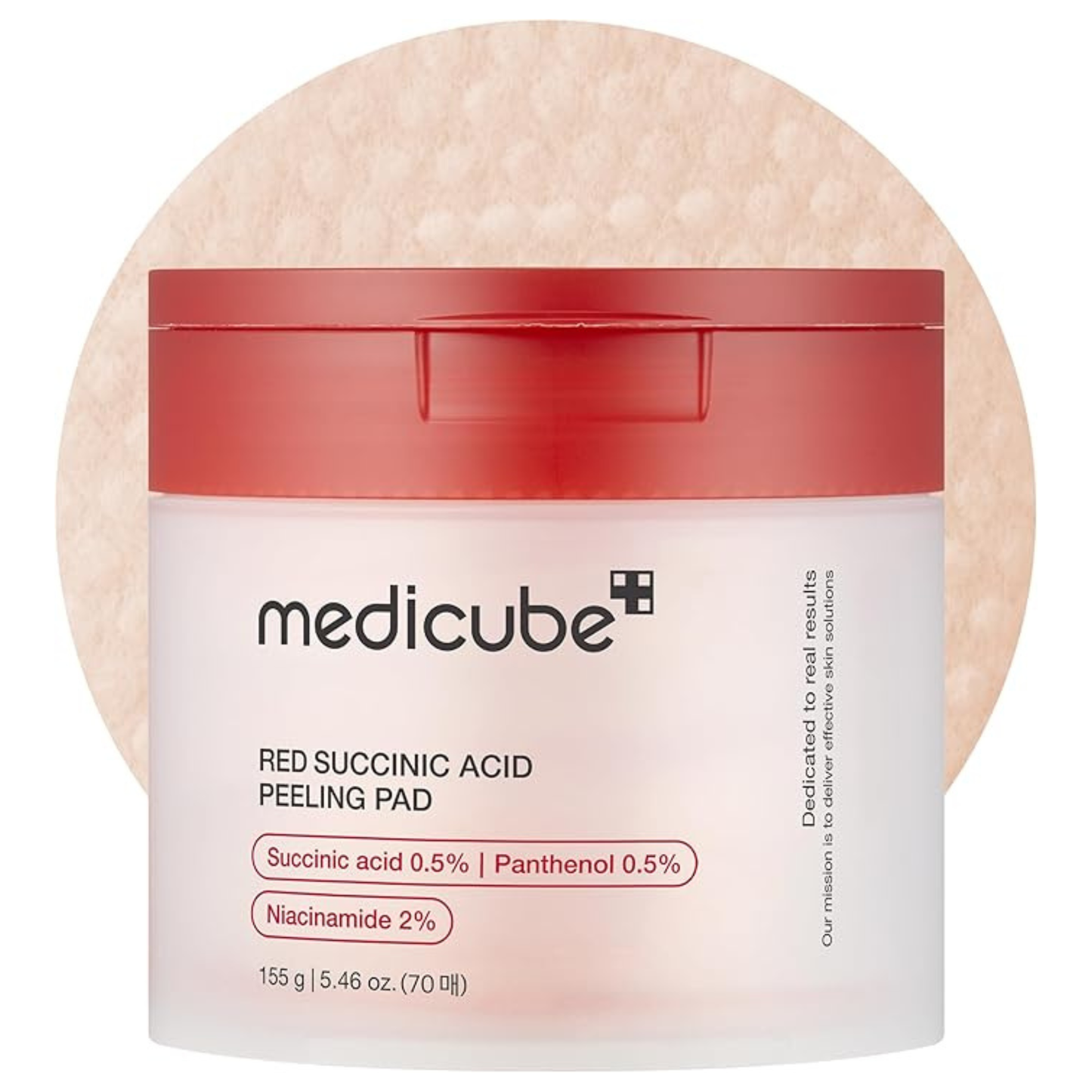 MEDICUBE Red Succinic Acid Peeling Pad 155 g