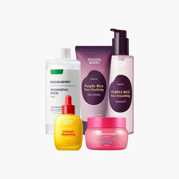 EQQUALBERRY Best Seller Full Routine Set 565 ml