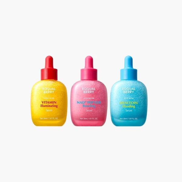 EQQUALBERRY Vitality Serum Trio 90 ml