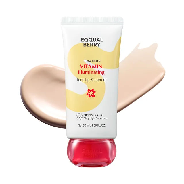 EQQUALBERRY Glow filter vitamin illuminating tone up sunscreen 50 ml