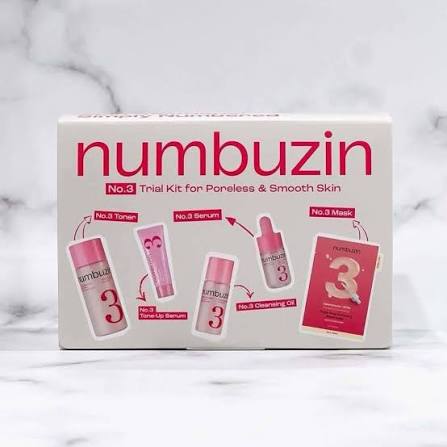 NUMBUZIN No.3 Trial Kit for Poreless & Smooth Skin 100 ml