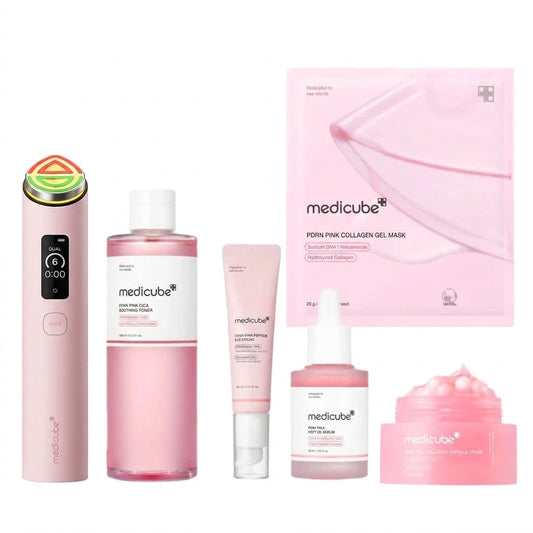 MEDICUBE PDRN Peptide Booster Pro X2 Pink Set 500 g