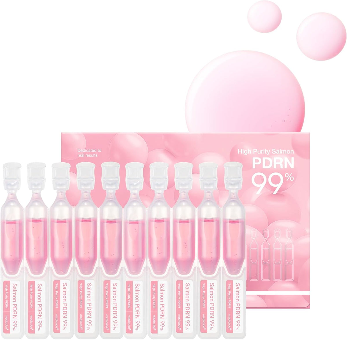 MEDICUBE PDRN Pink salmon egg extract one day serum 15ml (10 pcs of 1.5 ml)