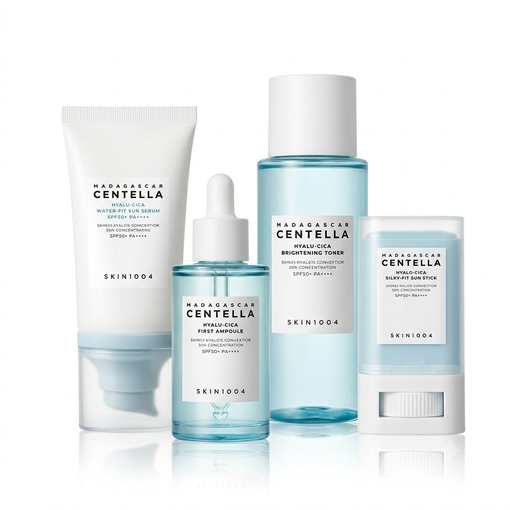 SKIN1004 Madagascar Centella Hyalu-Cica Hydrating Bundle Set(4-Step)