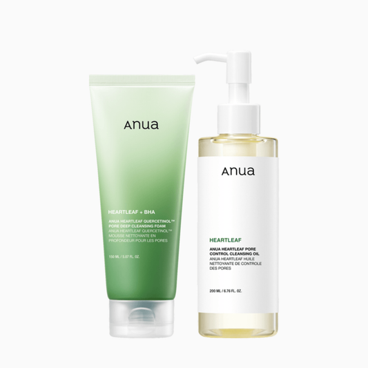 ANUA Heartleaf Double Cleansing Duo Set