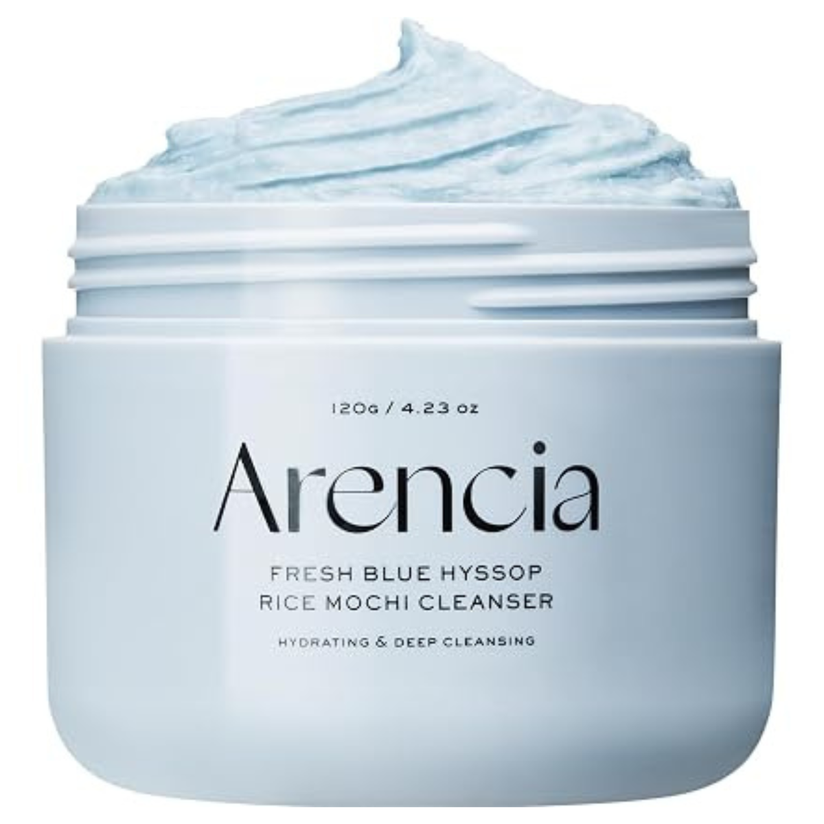 ARENCIA Blue Hyssop Rice Mochi Cleanser 120 g