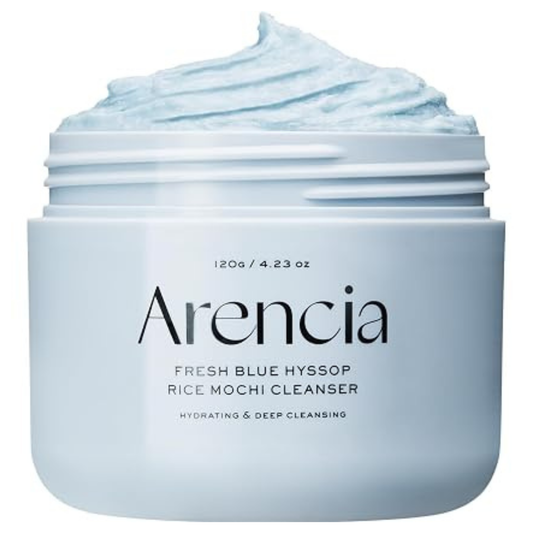 ARENCIA Blue Hyssop Rice Mochi Cleanser 120 g