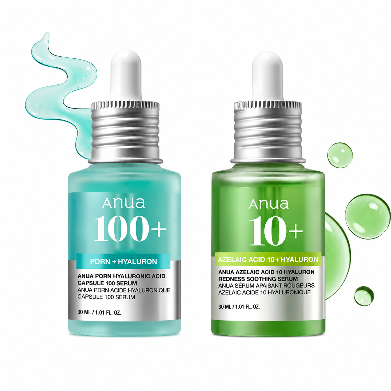 ANUA PDRN+Azelaic Acid Serum Duo