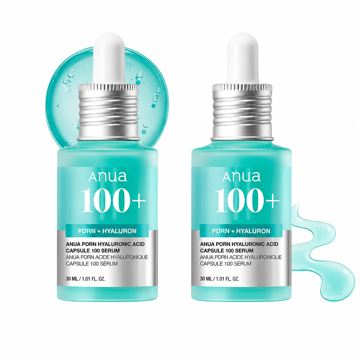 ANUA PDRN+Hyaluron Serum Pack of 2