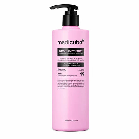MEDICUBE Rosemary PDRN cooling thickening shampoo 400 ml