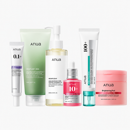 ANUA Brightening & Pore Care Complete Routine Set