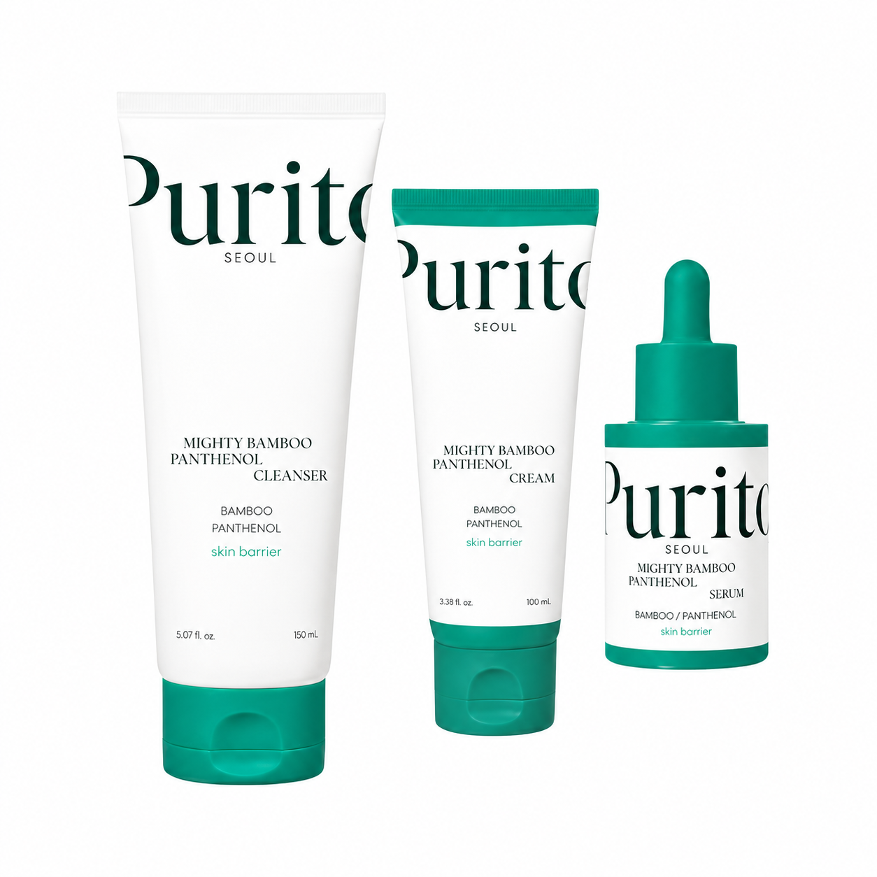 PURITO SEOUL Mighty Bamboo Skincare Set