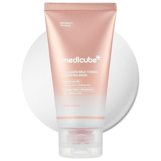 MEDICUBE Collagen Milk Toning Wrapping Mask 75 g