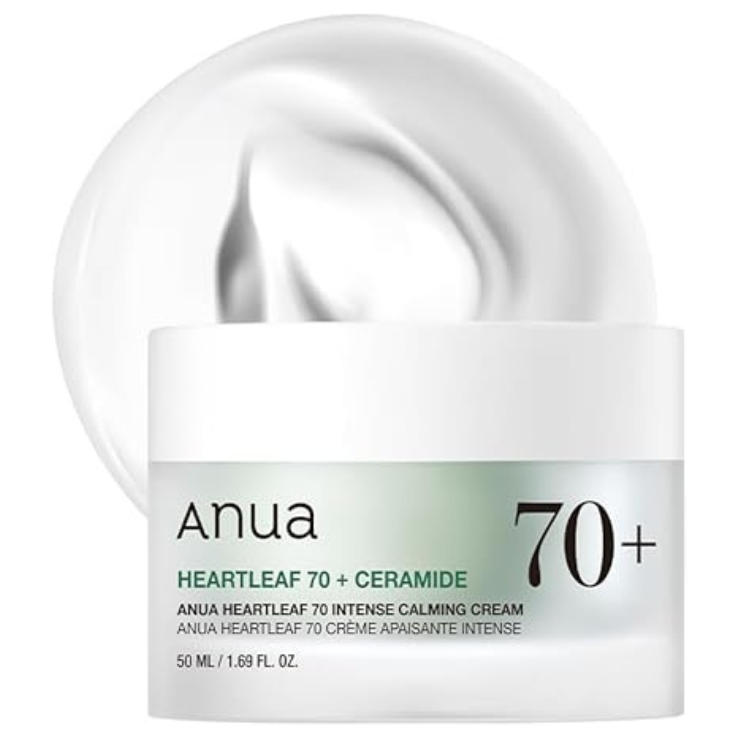 ANUA Heartleaf 70 + Ceramide Intense Calming cream 50 ml