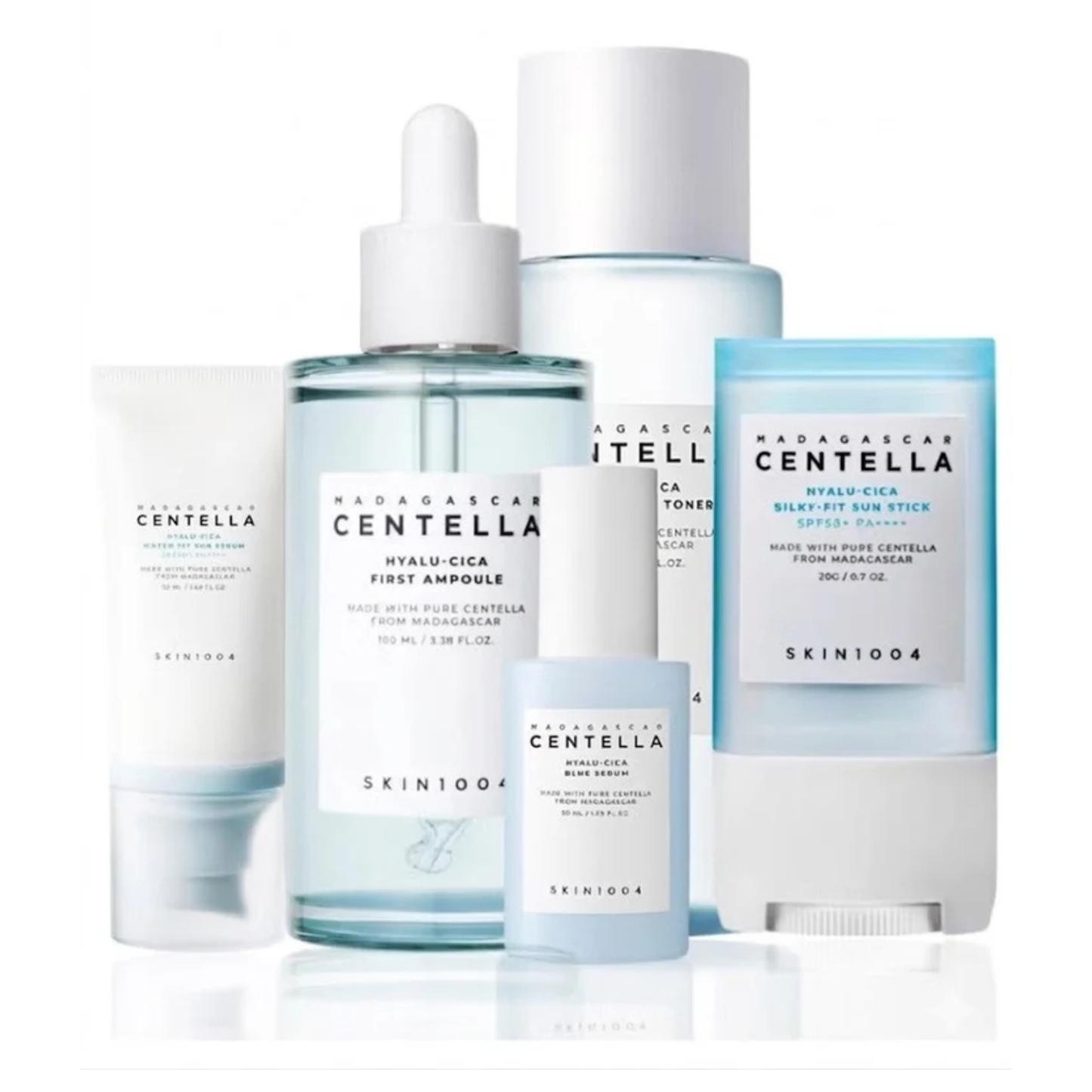 SKIN1004 Madagascar Centella Hyalu-Cica Hydrating Bundle(5-Step)
