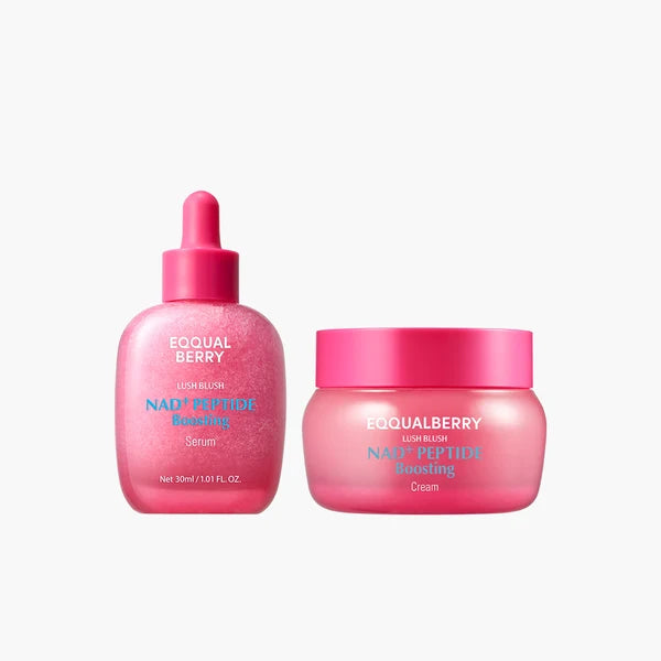EQQUALBERRY NAD+ Peptide Boosting Duo (Serum + Cream) 80 ml