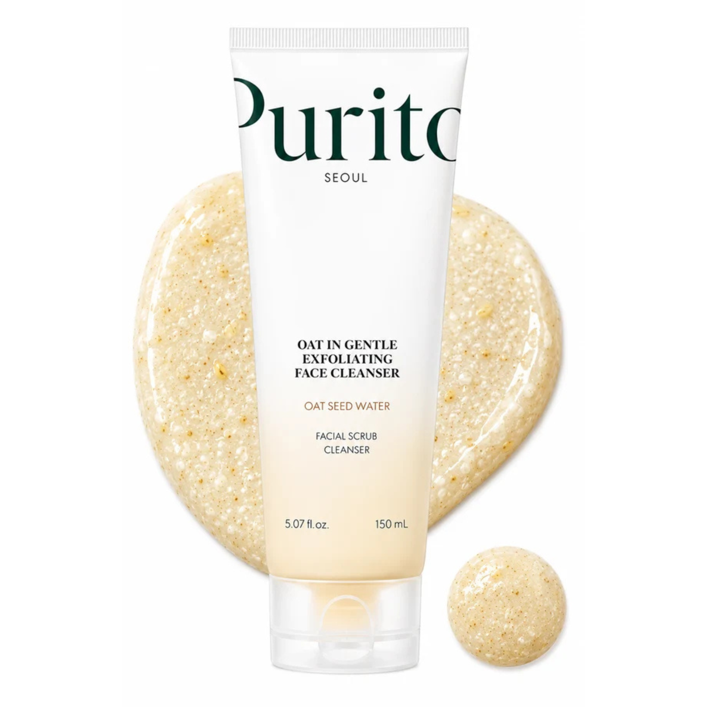 PURITO SEOUL Oat In Gentle Exfoliating Face Cleanser 150 ml