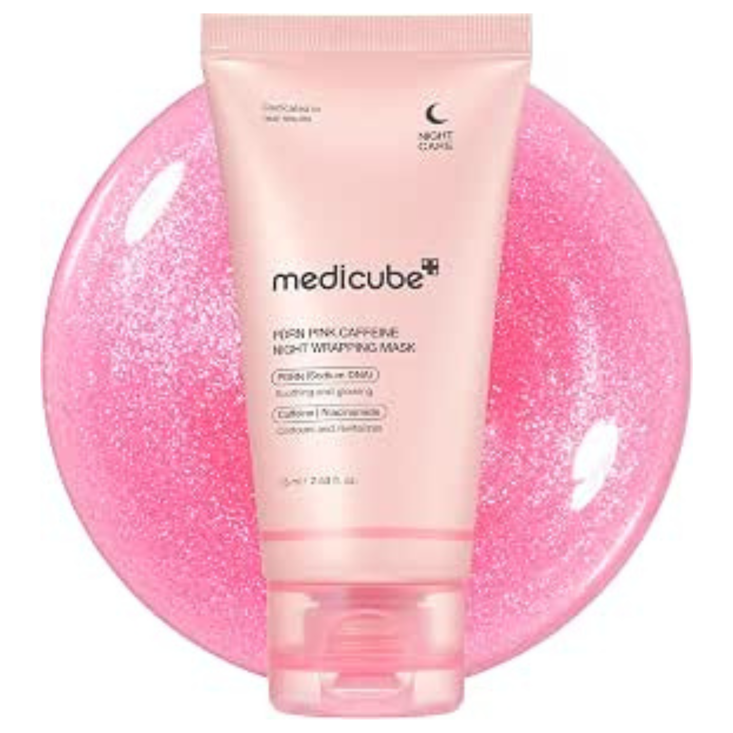 MEDICUBE PDRN Pink Caffeine Night Wrapping Mask 75 g