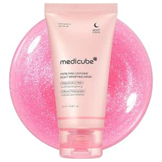 MEDICUBE PDRN Pink Caffeine Night Wrapping Mask 75 g