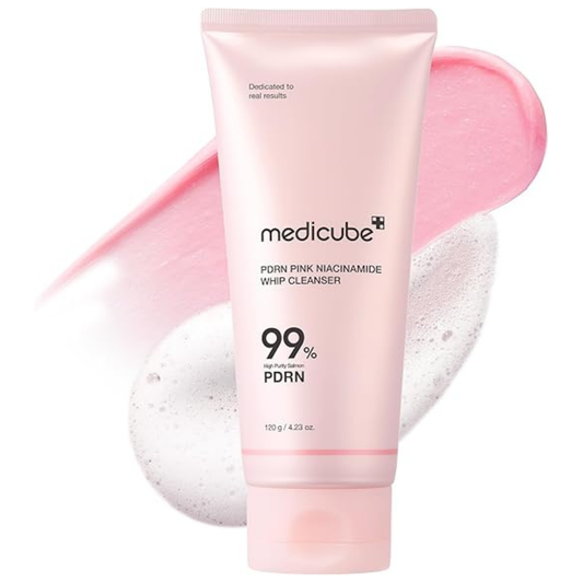 MEDICUBE PDRN Pink Niacinamide Whip Cleanser 99%