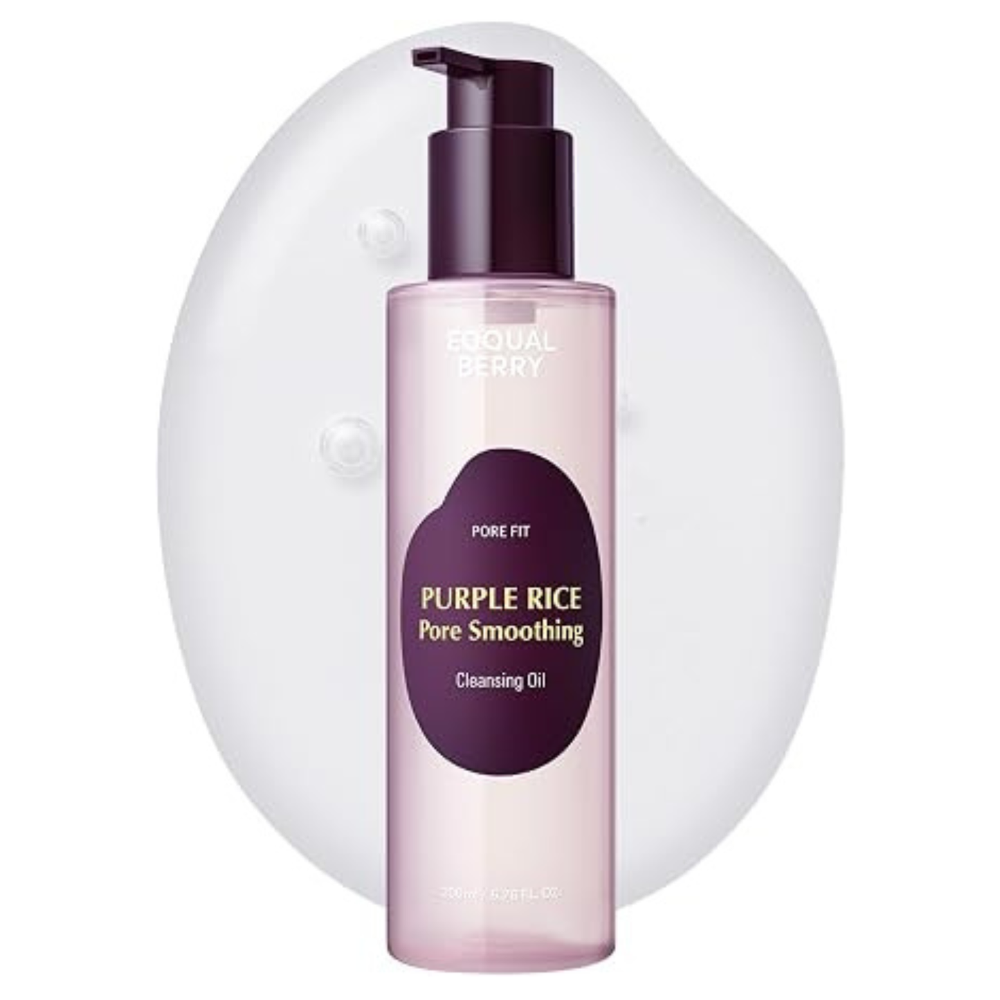 EQQUALBERRY Purple rice pore smoothing cleansing oil 200 ml