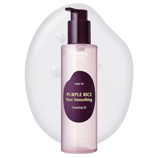 EQQUALBERRY Purple rice pore smoothing cleansing oil 200 ml