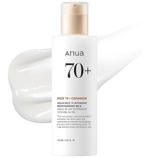 ANUA Rice 70 + Ceramide Intensive Moisturizing Milk 150 ml
