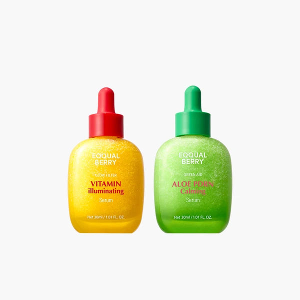 EQQUALBERRY Glow & Soothing Duo 60 ml