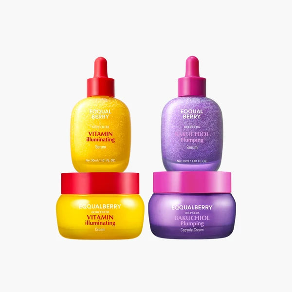 EQQUALBERRY Glow & Smooth Boost Set 160 ml