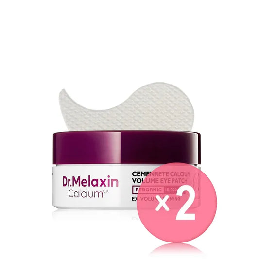 Dr. MELAXIN Cemenrete Calcium Volume Eye Patch 2pcs Bundle Set