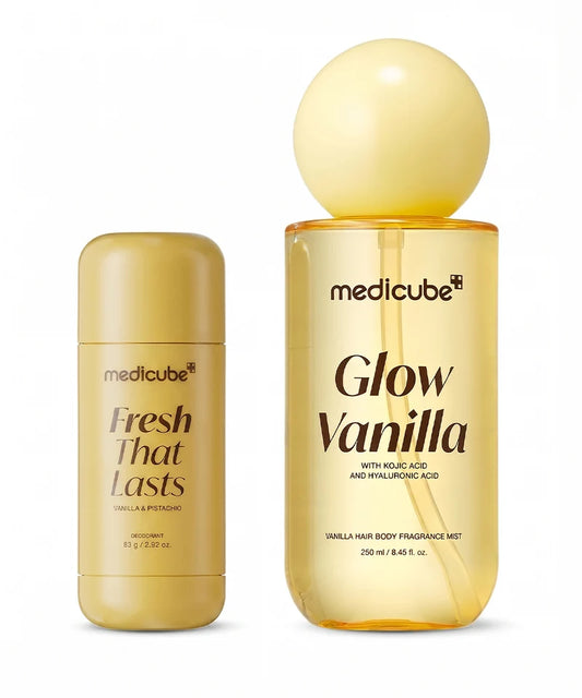 MEDICUBE Vanilla and Pistachio duo deodorant and body mist 180 g