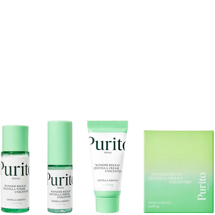 PURITO SEOUL Wonder Releaf Centella Mini Kit (Unscented)