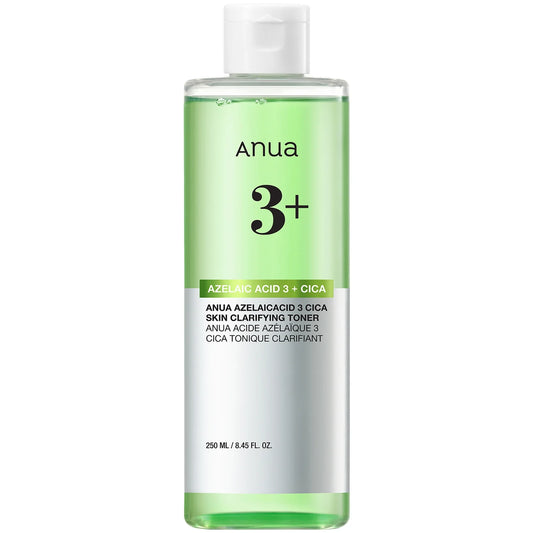 ANUA Azelaic 3 Cica Skin Clarifying Toner 250 ml