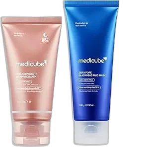 MEDICUBE korean viral glass skin mask duo 175 g